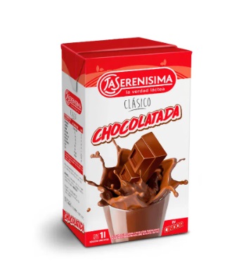 LECHE CHOCOLATADA LA SERENISIMA X 1L